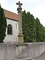 Croix de cimetière de Saint-Boingtstatue