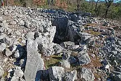 Dolmen de Mauvans SudTombe en blocs de Mauvans Sud