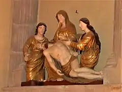 La Pietà du XVIIIe siècle.