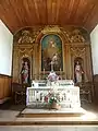 L'intérieur de l'église Saint-Côme-et-Saint-Damien.