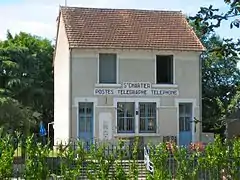 L'ancien bureau de poste en 2012.