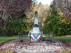 Le monument aux morts.