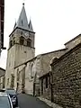 Église Saint-Didier : flanc méridional et clocher.