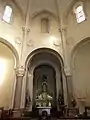 Chapelle de Notre-Dame-de-la-Peinière : vue intérieure d'ensemble