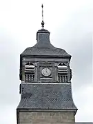 Le clocher de l'église Saint-Domet.