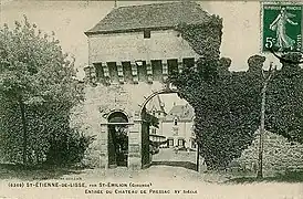 Entrée du château.