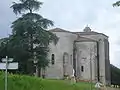 Chevet de l'église abbatiale (août 2008)