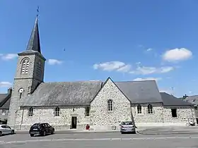 L'église Saint-Fraimbault.