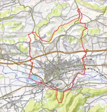 Carte topographique