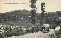 Carte postale du village vers 1910.