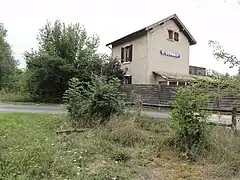 L'ancienne gare de Saint-Germain-sur-Meuse.