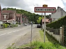 Entrée de Saint-Gobain