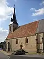 L'église Saint-Hilaire.