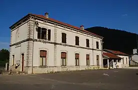 Ancienne gare de Saint-Hippolyte.