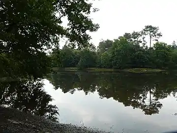 L'étang d'Ataux.