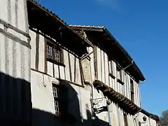 Maisons à colombages.