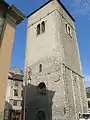 Tour, ancien clocher de l'église Notre-Dame.