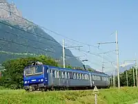 La Z 9619 sur un TER Albertville – Chambéry.