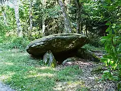 Le dolmen de Pierre Levée.