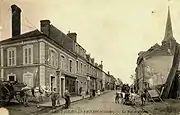 La rue de Falaise vers 1910.