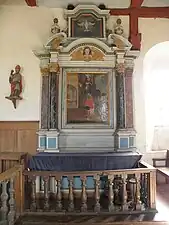 L'autel de saint Julien.