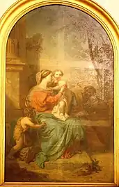 Dominique Antoine Magaud, La Sainte famille.