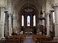 La nef de l'église Saint-Louis (mars 2014)