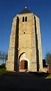 Le clocher de l'église