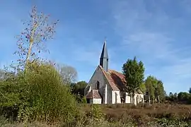 Vue générale de l'église Saint-Lucien.