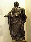 Statue de saint Pierre, du XVIIIe siècle.