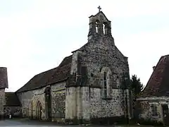 L'église Saint-Loup de Gandumas.