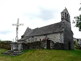 L'église de la Salvetat.