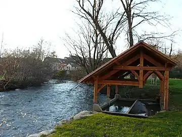 Lavoir sur la Loue.