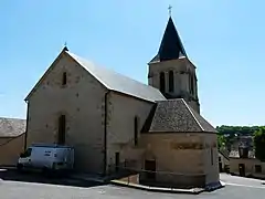L'église Saint-Martial.