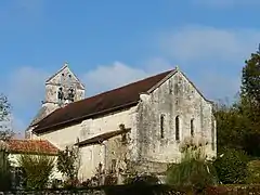 L'église Saint-Martial.