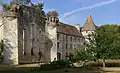 Ruines de l'église et bâtiments conventuels vues sud