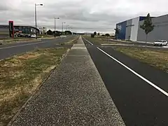 Le boulevard du Franc en 2018.