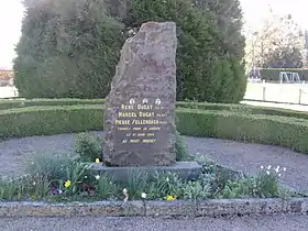 Monument aux victimes du Mont Mouchet.