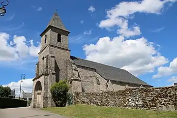 L'église Saint-Mérard.