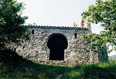 La façade méridionale.