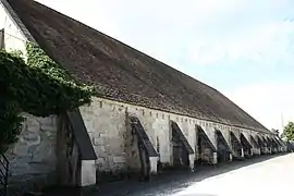 Grange dîmière de l'abbaye.