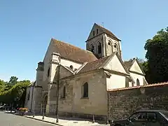 Église Saint-Ouen, façade occidentale.