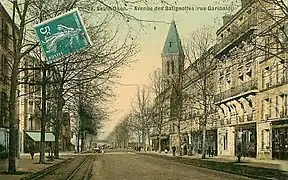 Avenue des Batignoles (rue Garibaldi)