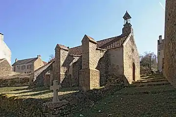 Arcs-boutants de la chapelle de Fontette.