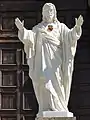 La statue du Sacré-Cœur
