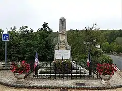 Le monument aux morts.