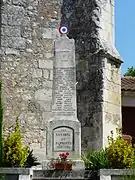 Le monument aux morts.