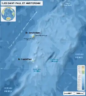 Carte topographique détaillée du district.