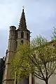 Clocher de l'église Saint-Pierre de Chalabre.