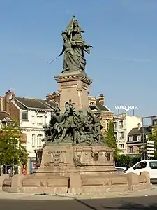 Monument à la Défense de 1557 (1897), Saint-Quentin.